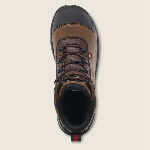 Safety Støvler Herre - Red Wing Crv™ - 6-Inch Toe - Brune/Sort - MLGREF-501